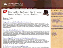 Tablet Screenshot of embeddedgurus.com